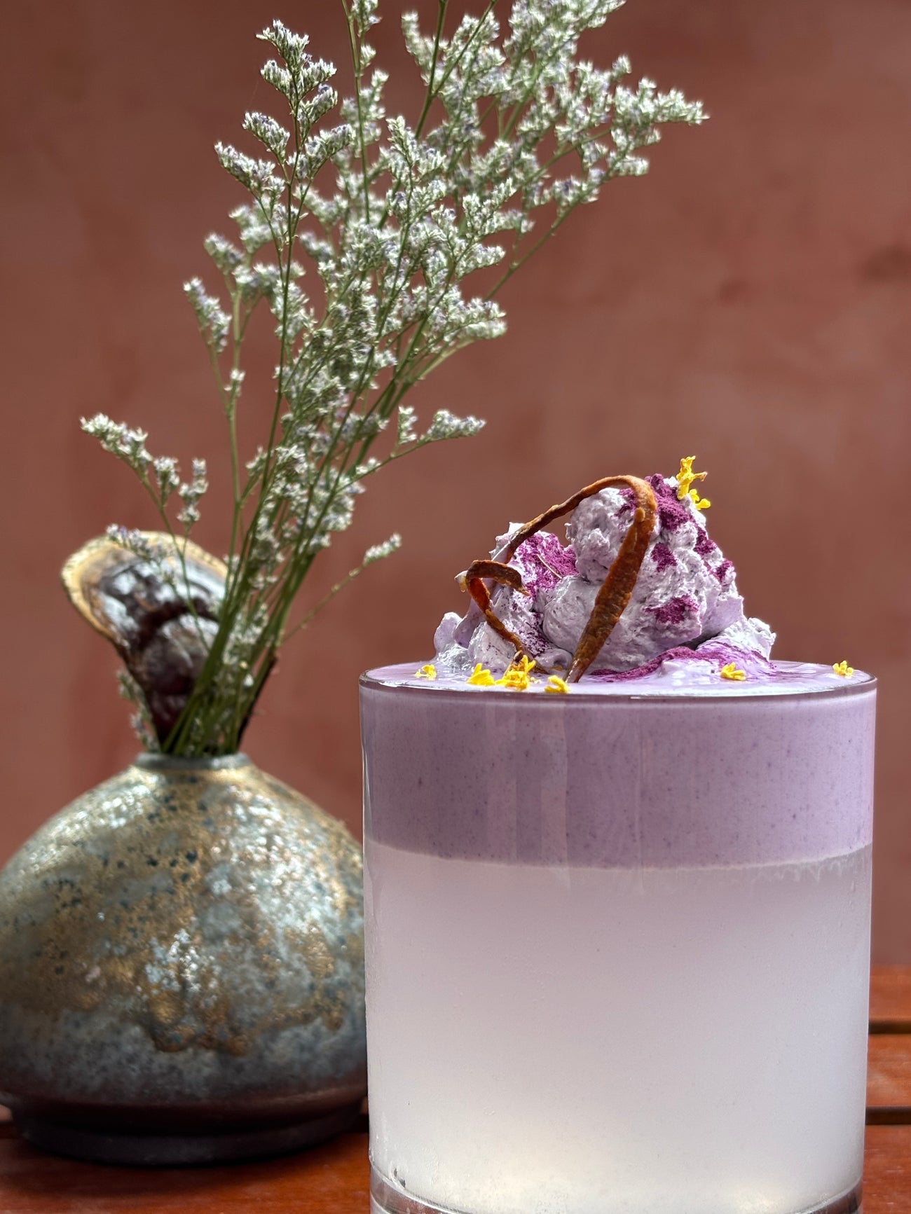 Foraged mushrooms and tea at the POTENT Tea House